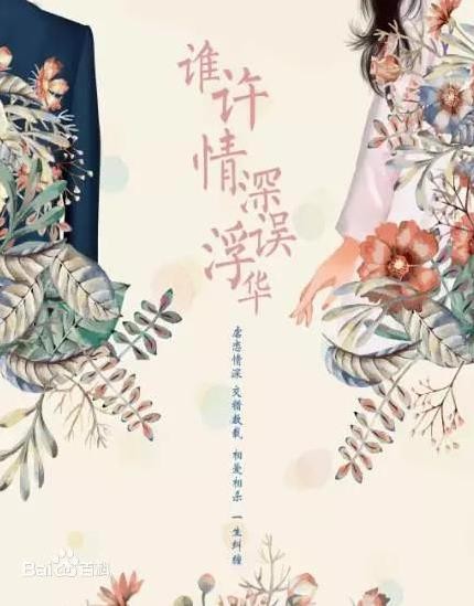 谁许情深误浮华海报