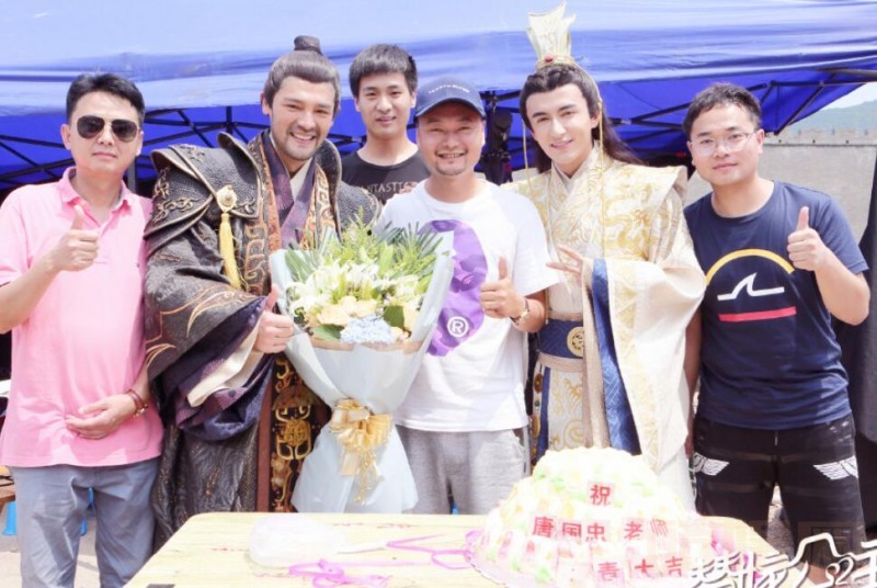 替嫁公主片场照