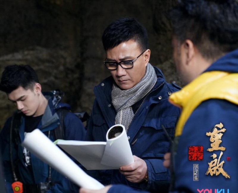 盗墓笔记重启之极海听雷片场照